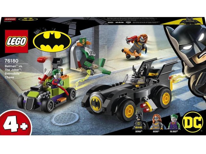 LEGO® Super Heroes 76180 Batman™ vs. Joker™: Honička v Batmobilu