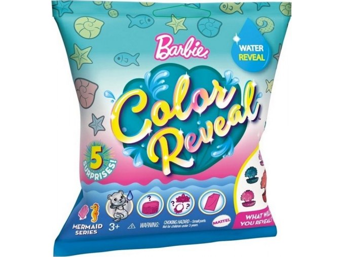 Barbie Color Reveal Zvířátka vlna 2