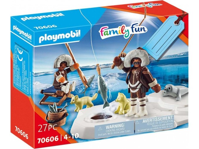 PLAYMOBIL® 70606 Dárkový set: Eskymáci při lovu ryb