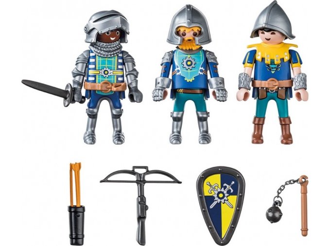 PLAYMOBIL 70671 Trojice rytířů z Novelmore