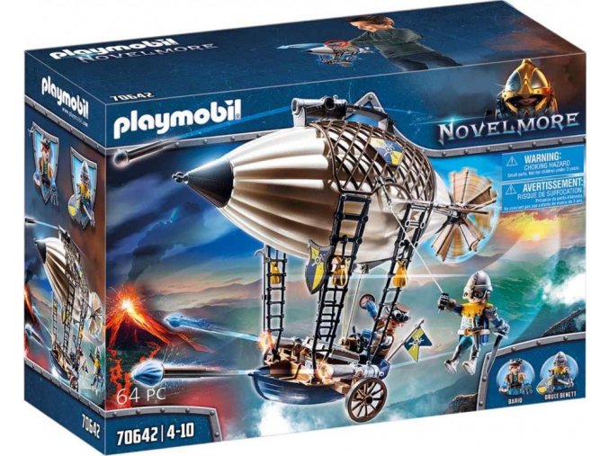 PLAYMOBIL 70642 Novelmore Dariova vzducholoď