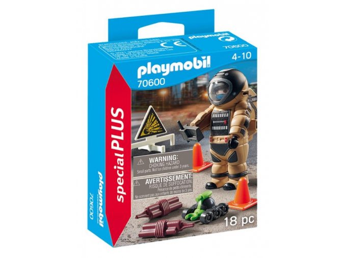 PLAYMOBIL 70600 Policista pyrotechnik