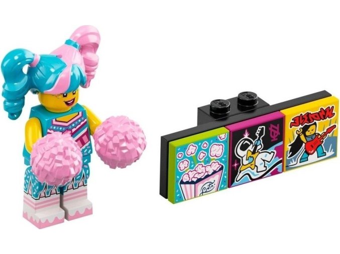 LEGO® VIDIYO 43101 Minifigurka Bandmate Roztleskávačka Cukrová vata