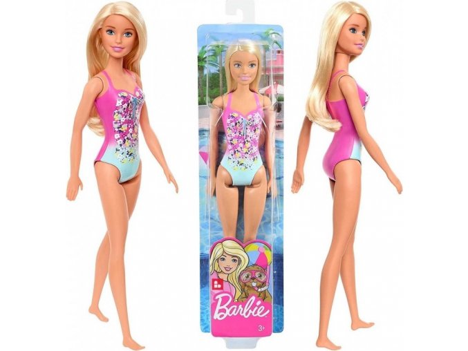 Barbie panenka v květovaných plavkách