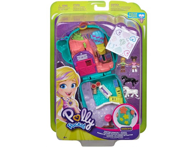 Polly Pocket pidi svet do kapsy kaktus ranc 1