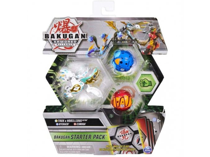 Bakugan Trox Nobillious Ultra startovaci sada 3 ks 1