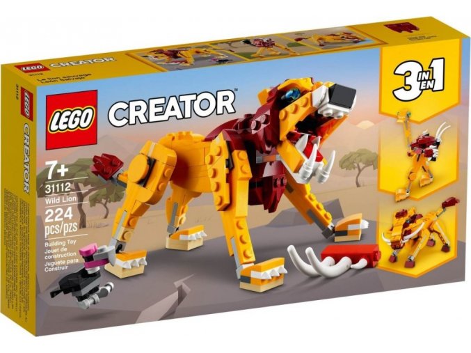 LEGO® Creator 31112 Divoký lev