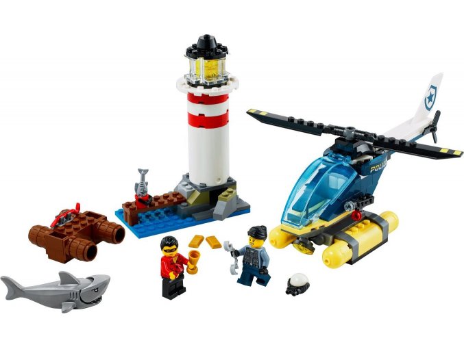 LEGO® CITY 60274 Elitní policie zasahuje u majáku