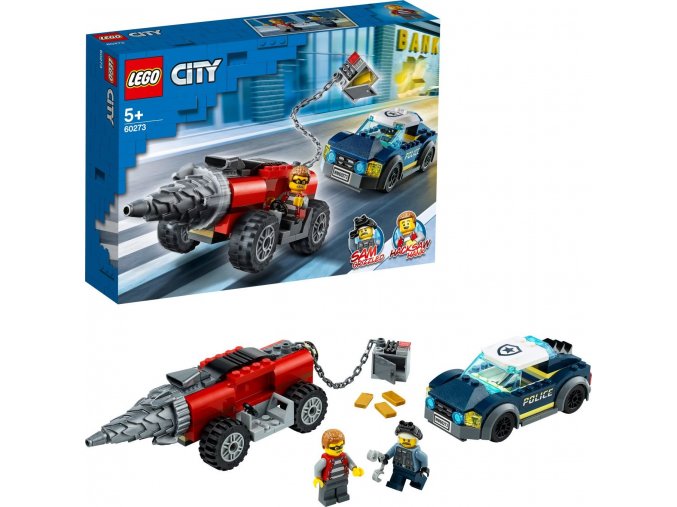 LEGO® CITY 60273 Honička elitní policie s vrtákem