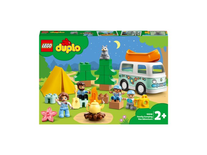 LEGO® DUPLO® 10946 Dobrodružství v rodinném karavanu