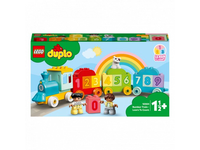 LEGO® DUPLO® 10954 Vláček s čísly – Učíme se počítat