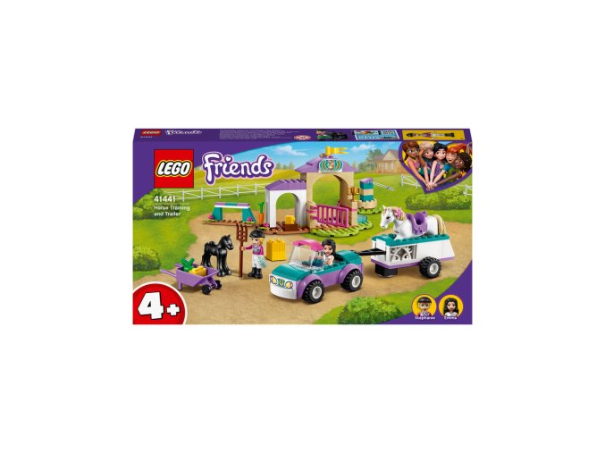 LEGO® Friends 41441 Auto s přívěsem a výcvik koníka