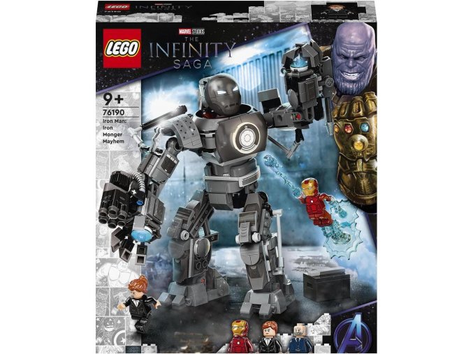 LEGO® Super Heroes 76190 Iron Man: běsnění Iron Mongera