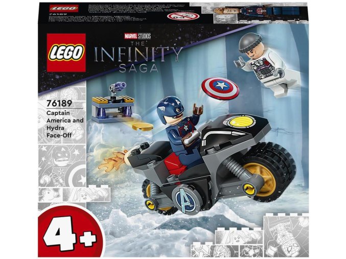 LEGO® Super Heroes 76189 Captain America vs. Hydra