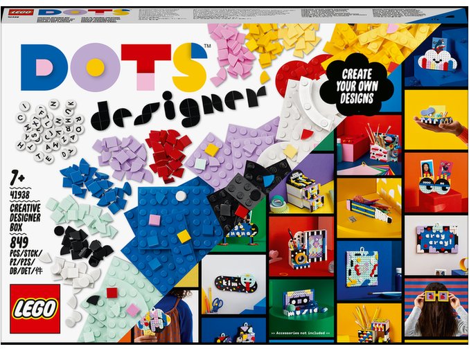 LEGO® DOTS™ 41938 Kreativní designerský box