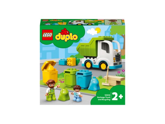 LEGO® DUPLO® 10945 Popelářský vůz a recyklování