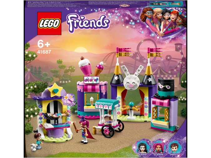 LEGO® Friends 41687 Kouzelné pouťové stánky