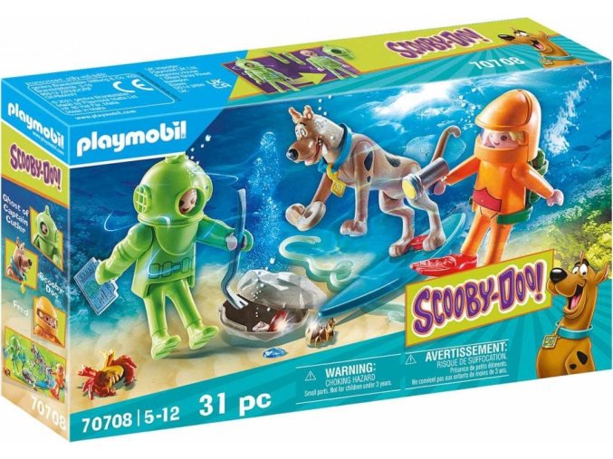 PLAYMOBIL® 70708 SCOOBY-DOO! Dobrodružství s duchem kapitána Cutlera