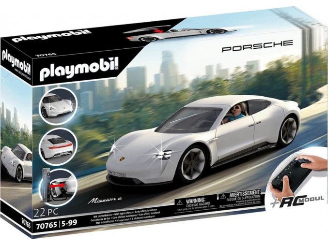 PLAYMOBIL 70765 Porsche Mission E na dálkové ovládání