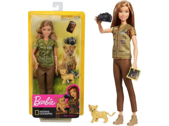 Barbie National Geographic Fotografka divočiny
