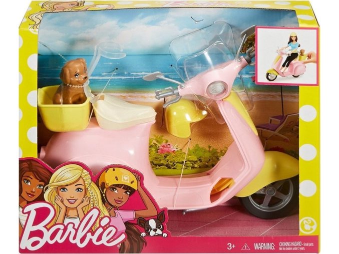 Barbie skútr