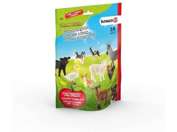 Schleich 87859 Sáček s překvapením - farmářská zvířátka L, série 4