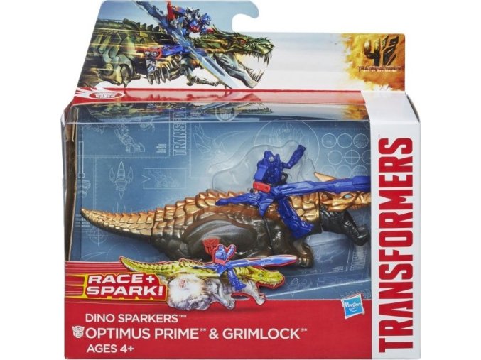 Transformers 4 Transformeři na zvířatech Optimus Prime & Grimlock