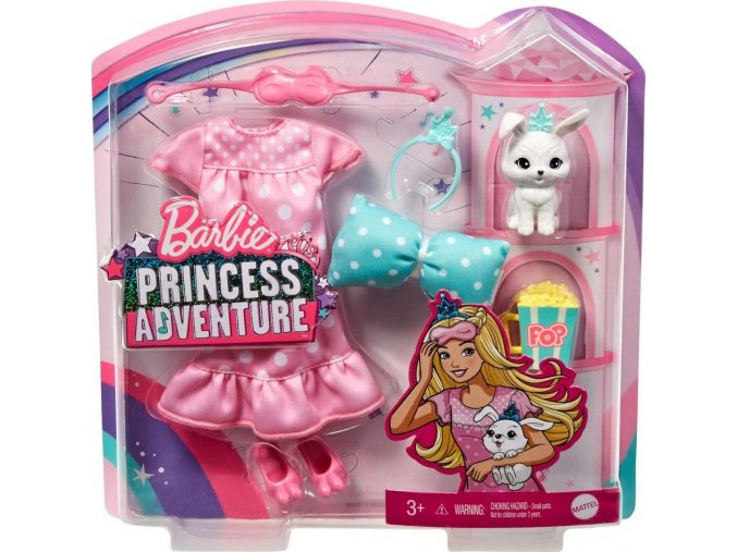 Barbie Adventure Sukně s bundičkou a zajíček