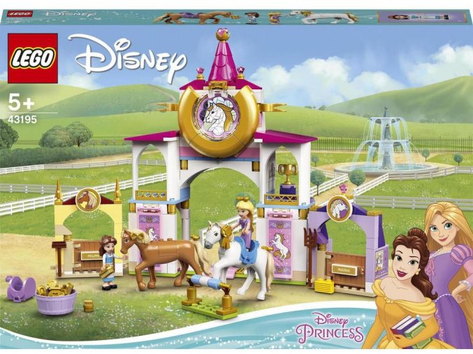 LEGO® Disney 43195 Královské stáje Krásky a Lociky