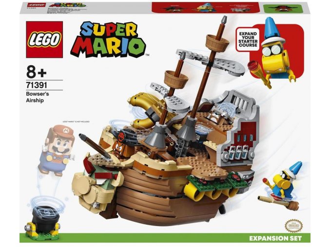 LEGO® Super Mario™ 71391 Bowserova vzducholoď – rozšiřující set