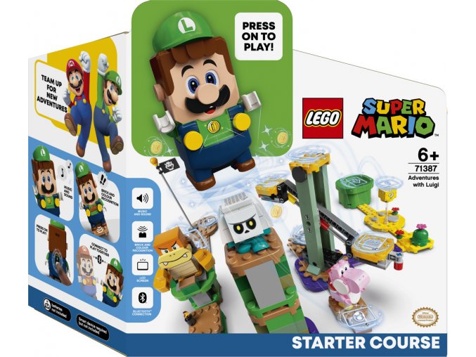 LEGO® Super Mario™ 71387 Dobrodružství s Luigim – startovací set