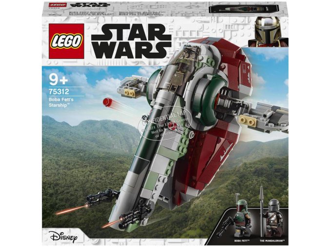 LEGO® Star Wars™ 75312 Boba Fett a jeho kosmická loď