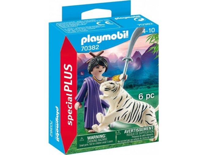 PLAYMOBIL® 70382 Asijská bojovnice s tygrem