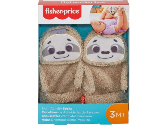 Fisher Price Ponožky lenochod