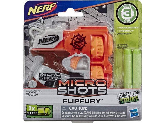 Hasbro NERF Microshots FlipFury, E3002