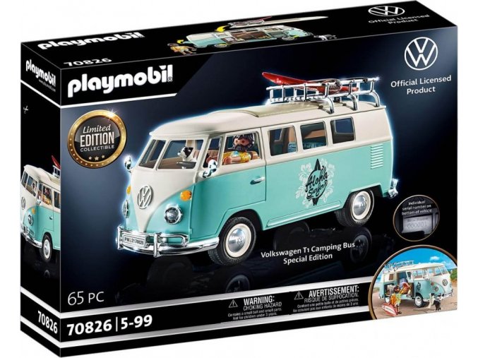 PLAYMOBIL 70826 Volkswagen T1 Bulli Chrome Speciální edice