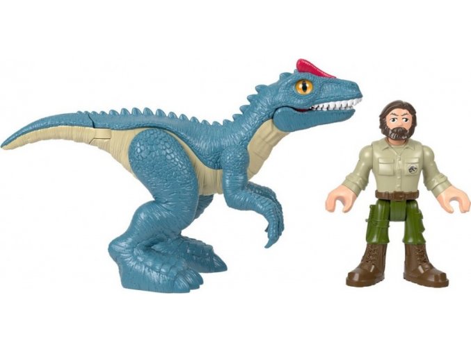 Fisher Price Imaginext ALLOSAURUS s figurkou