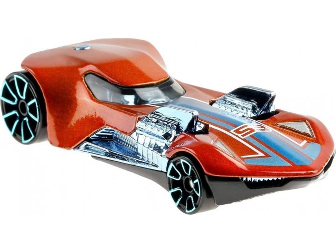 Hot Wheels Orange & Blue tematický angličák TWIN MILL III
