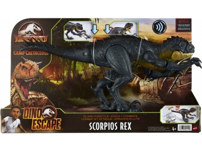 Jurský svět: Křídový kemp Scorpios REX
