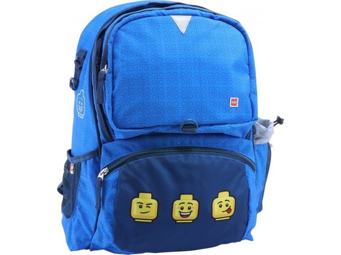 LEGO Faces Blue Freshmen - školní batoh