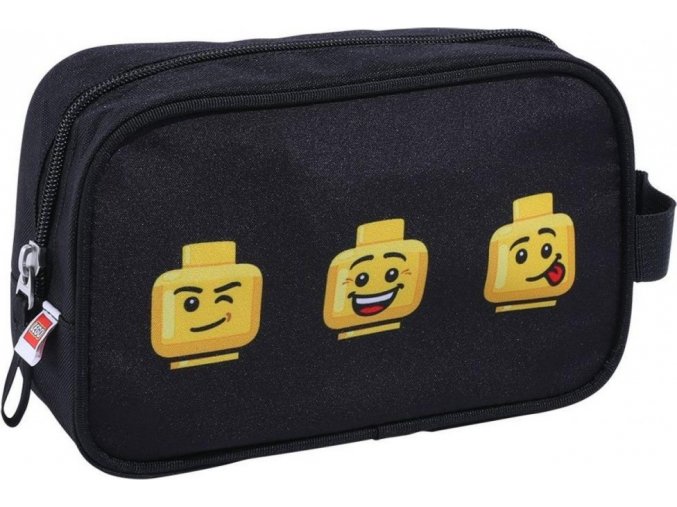 LEGO Faces Black - toaletní taška
