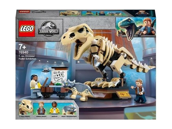 LEGO® Jurassic World™ 76940 Výstava fosílií T-rexe