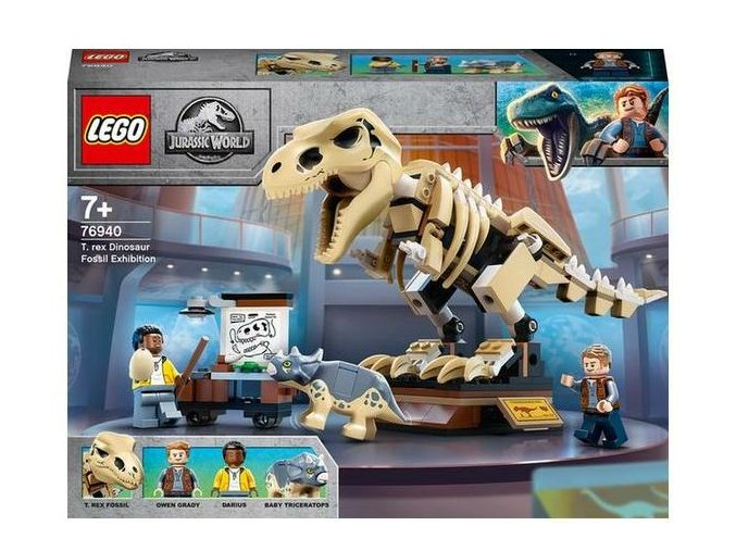 LEGO® Jurassic World™ 76940 Výstava fosílií T-rexe