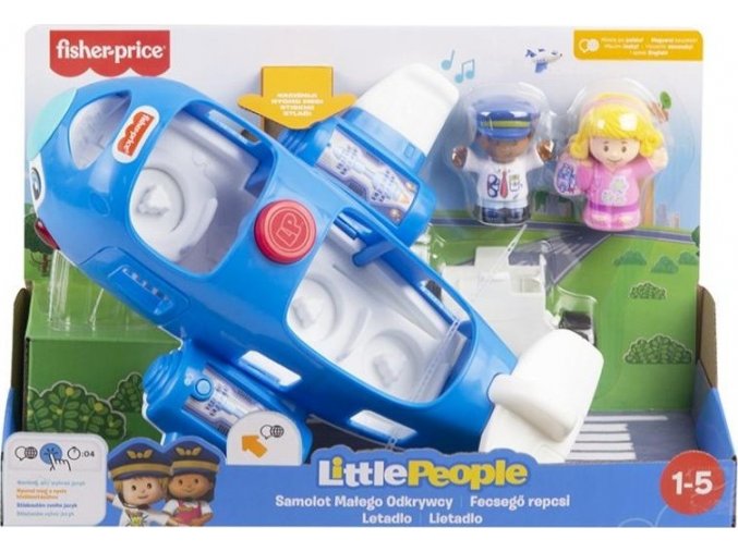 Fisher Price Little People Letadlo CZ