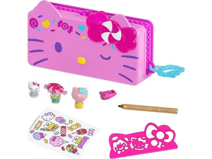 Hello Kitty Penál hrací set Karneval