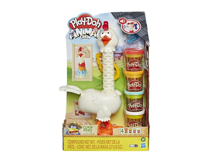 Play Doh Animals kvokající kuře