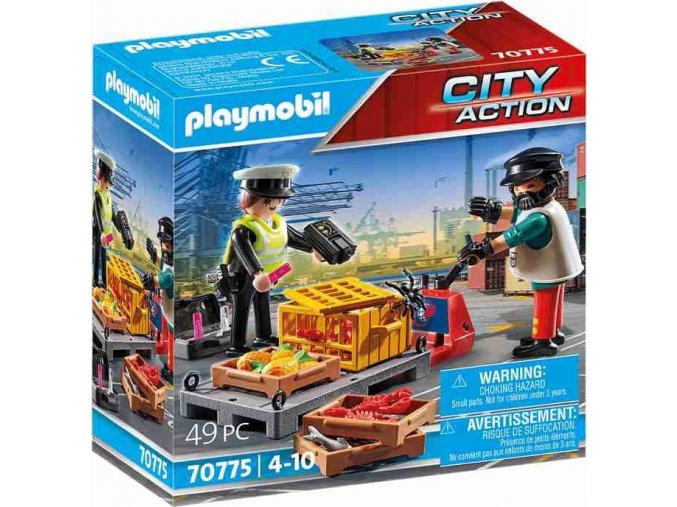 PLAYMOBIL 70775 Celní kontrola