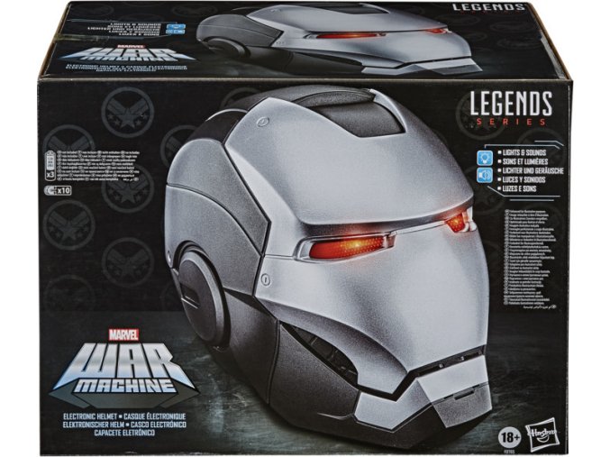 AVENGERS elektronická helma War Machine