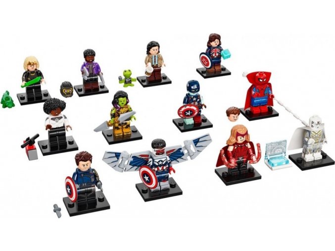 LEGO 71031 Ucelená kolekce 12 minifigurek Studio Marvel