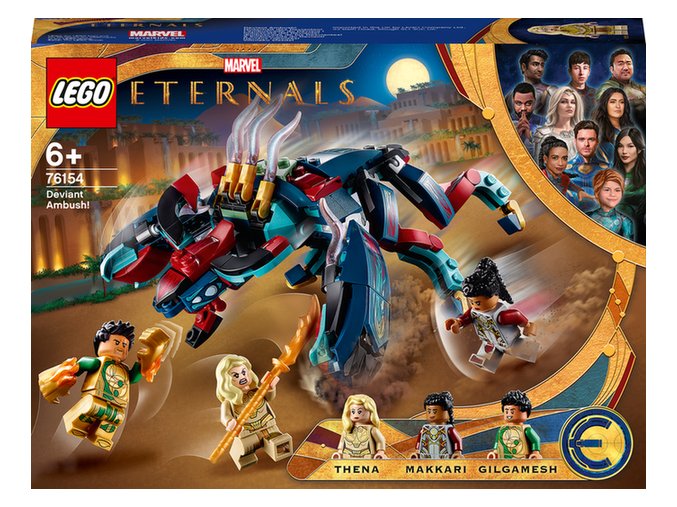 LEGO® Super Heroes 76154 Deviantova léčka!